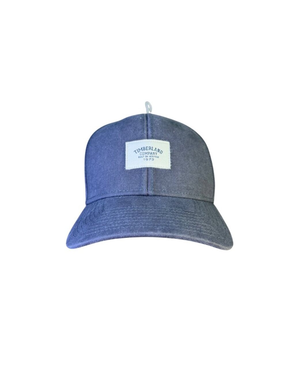 Timberland Unisex Grey Cotton Logo Baseball Cap Adjustable